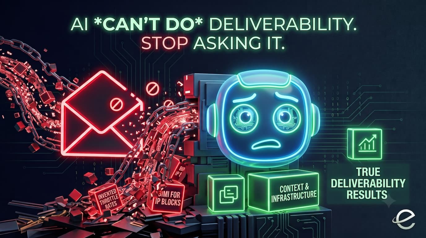 AI Email Deliverability Advice Is Wrong — And It's Getting People Burned
