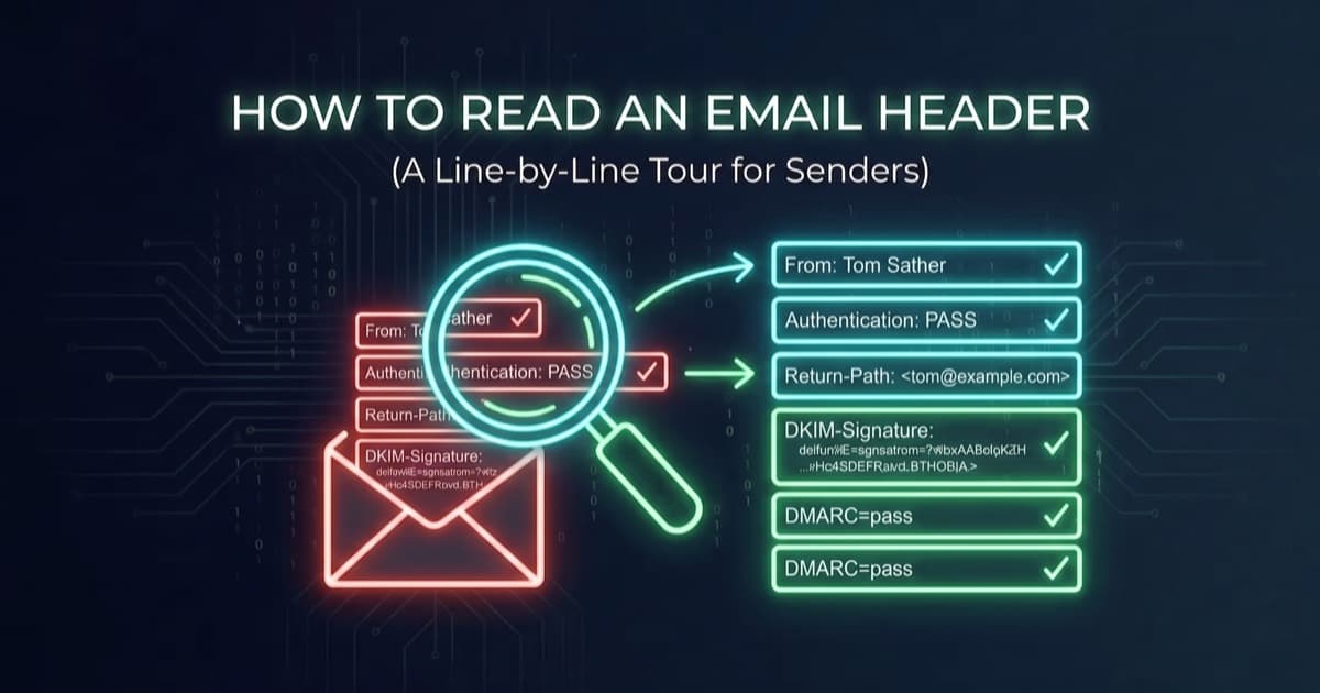 How to Read an Email Header